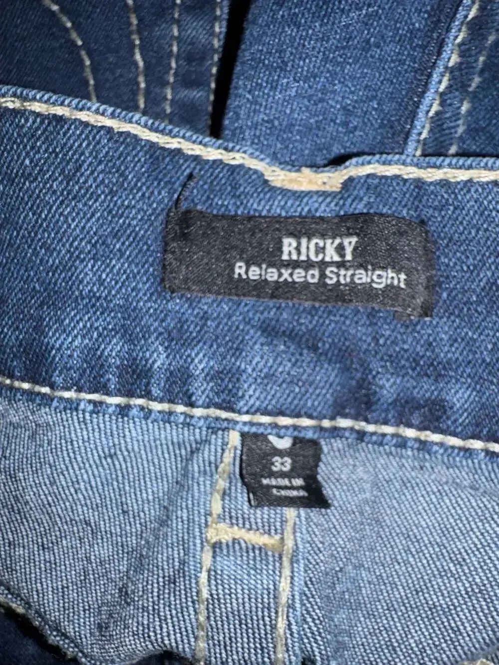 True Religion Ricky Big T Straight Jeans Men